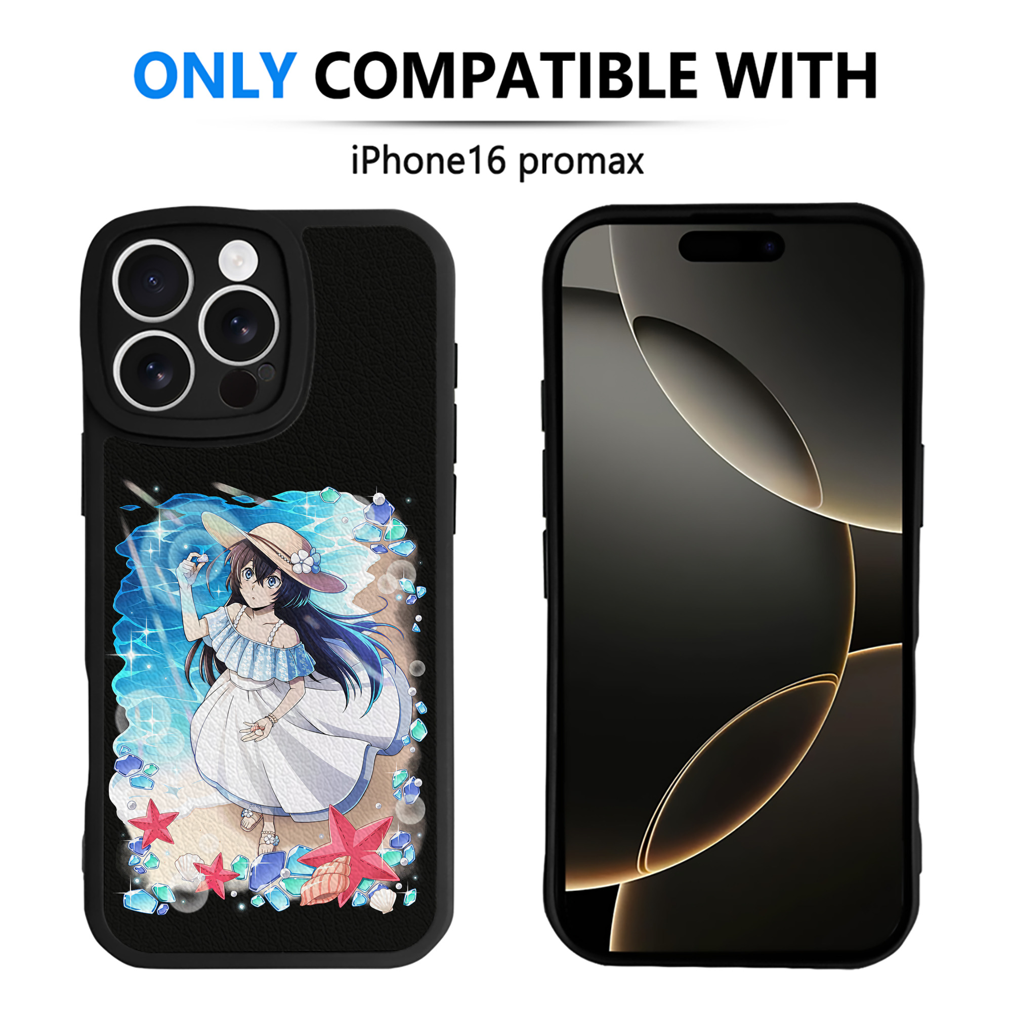 （画像用） 文豪ストレイドッグス Bungo Stray Dogs 【iPhone 16シリーズ対応】シリコンスマホケース（レザー調） 材質：シリコン